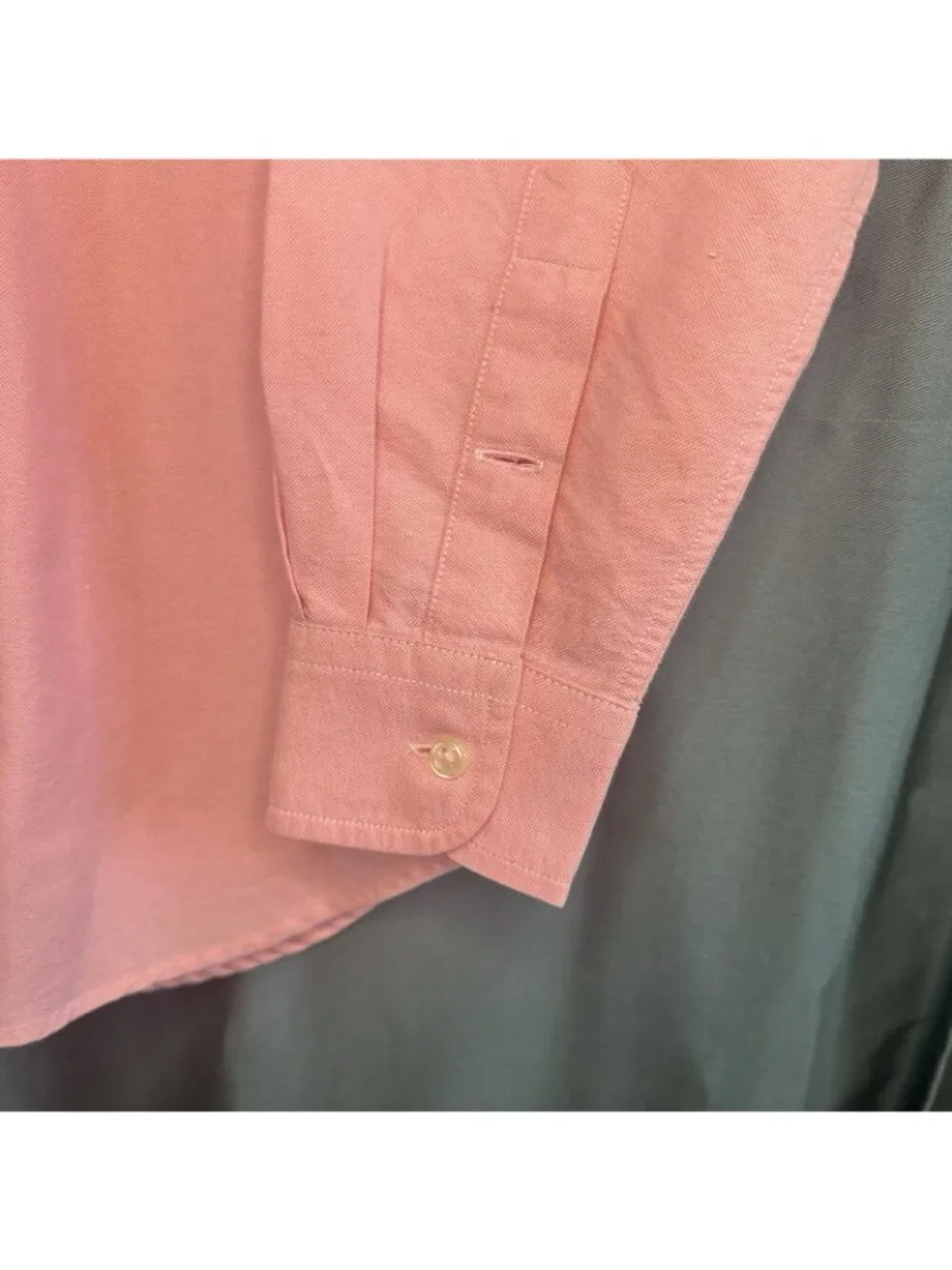 Ralph Lauren VTG Pink Classic Fit Oxford Button Down Shirt Pony Boys 14 Womens S